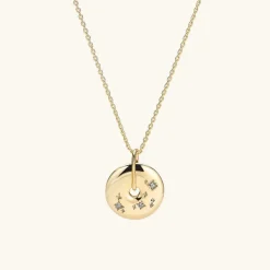 Necklaces<Mejuri Zodiac Pendant Necklace