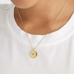 Necklaces<Mejuri Zodiac Pendant Necklace