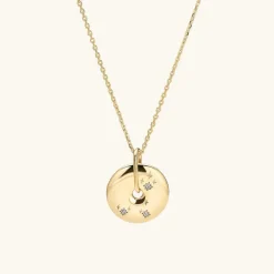 Necklaces<Mejuri Zodiac Pendant Necklace