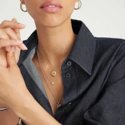 Necklaces<Mejuri Zodiac Pendant Necklace