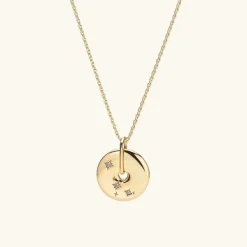 Necklaces<Mejuri Zodiac Pendant Necklace