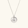 Necklaces<Mejuri Zodiac Pendant Necklace Silver