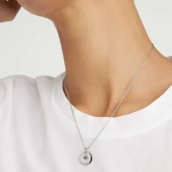 Necklaces<Mejuri Zodiac Pendant Necklace Silver