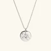 Necklaces<Mejuri Zodiac Pendant Necklace Silver