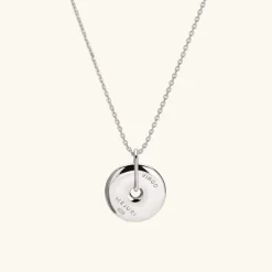 Necklaces<Mejuri Zodiac Pendant Necklace Silver