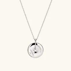 Necklaces<Mejuri Zodiac Pendant Necklace Silver