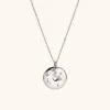 Necklaces<Mejuri Zodiac Pendant Necklace Silver