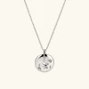 Necklaces<Mejuri Zodiac Pendant Necklace Silver