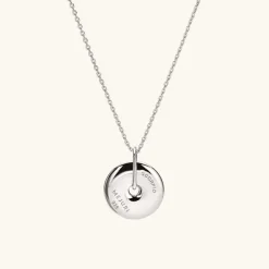 Necklaces<Mejuri Zodiac Pendant Necklace Silver