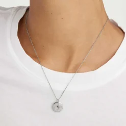 Necklaces<Mejuri Zodiac Pendant Necklace Silver