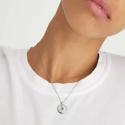 Necklaces<Mejuri Zodiac Pendant Necklace Silver