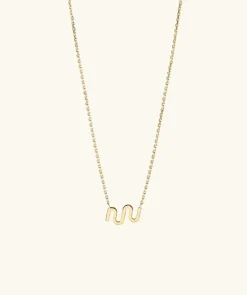 Necklaces<Mejuri Zodiac Sign Necklace