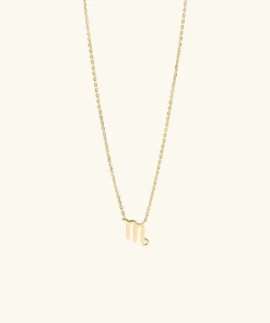 Necklaces<Mejuri Zodiac Sign Necklace