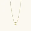 Necklaces<Mejuri Zodiac Sign Necklace