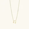 Necklaces<Mejuri Zodiac Sign Necklace